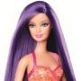 Barbie® Hairtastic® Doll (purple)