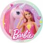Dekora - Barbie Wafer Disc Children's Birthday Cake Decoration