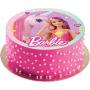 Dekora - Barbie Wafer Disc Children's Birthday Cake Decoration