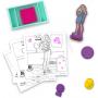 Barbie Creative Stamp Set for Kids to Explore Imagination and Design