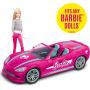 RC Barbie Dream Car with leds (Pink - 2,4 GHz)
