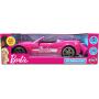 RC Barbie Dream Car with leds (Pink - 2,4 GHz)