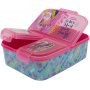 Bunchy Premium Lunch Box with 3 Compartments, Barbie Bento Lunch Box for Kids, Ideal for School, Kindergarten or Leisure Time