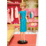 Barbie 1962 Dream House Reproduction with Blonde Doll, 3 Retro Outfits and Accessories Included, Mattel 75 Years Edition