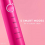 Moon Barbie x Pink Sonic Electric Toothbrush for Adults, 5 Smart Modes to Clean, Whiten, Massage and Polish Teeth, Rechargeable with Travel Case