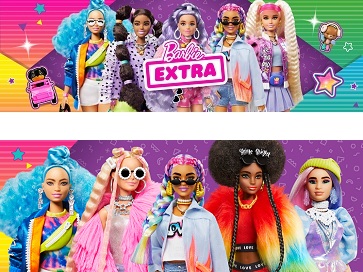 Mattel Barbie EXTRA Coche Convertible Extra HDJ47