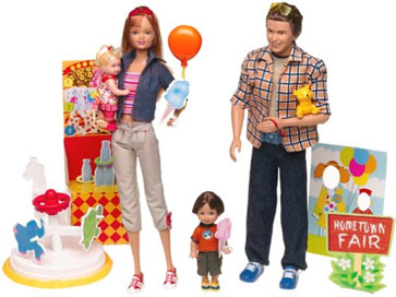 Barbie Happy Family Grandma's Kitchen Doll Gift Set 2003 Mattel