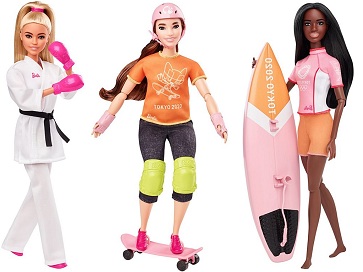 Barbie® Olympic Games Tokyo 2020 Surfer Doll and Accessories