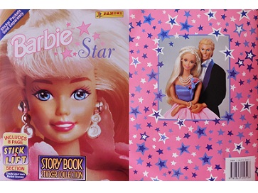 Barbie Star Album by Panini 1997