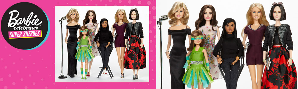 Barbie Celebrates Super Sheroes!