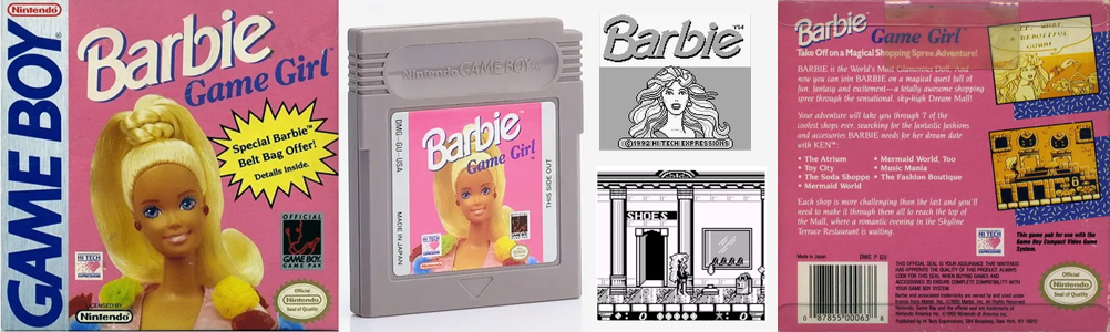 Barbie Game Girl (Cartridge) - GB