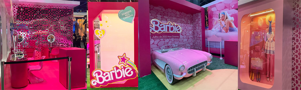 Barbie Movie Display lets fans enter her pink plastic world