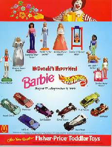 Barbie x McDonald's 2001