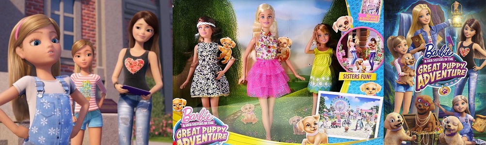 Barbie and her sisters: Puppies in search of treasure