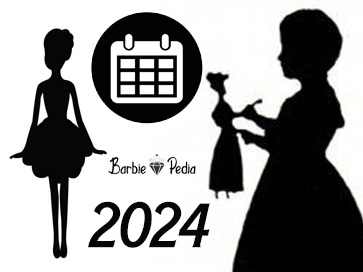 Barbie 2024 Calendar - Doll conventions, auctions and much more!