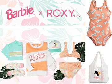 Barbie x Roxy Girl Collection