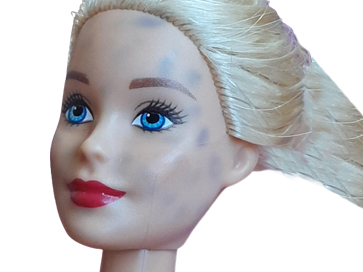 How to remove ink stains from your Barbie