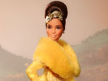 Guo Pei's world-famous Yellow Queen dress inspires new collaboration with Barbie