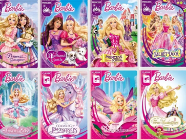 In what order and where to watch the Barbie animated movies?