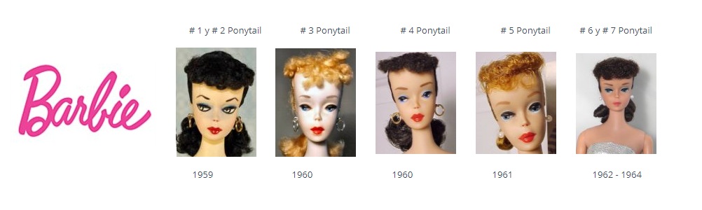 Vintage Ponytail Barbie Doll Comparison Guide