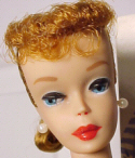# 5 Vintage Barbie doll with ponytail
