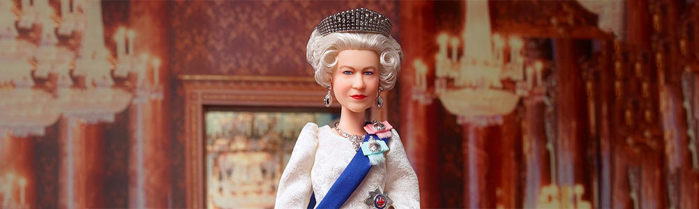 Queen Elizabeth II Barbie doll celebrates Her Majesty's Platinum Jubilee!