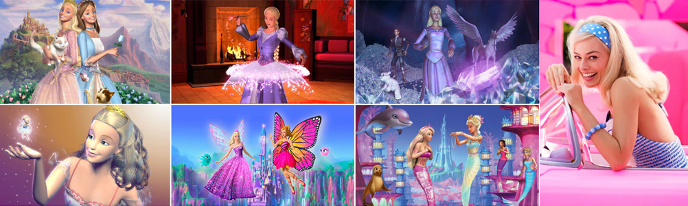 List of all Barbie movies