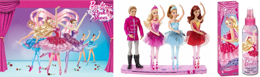 Merchandise Barbie in the pink shoes Part 1