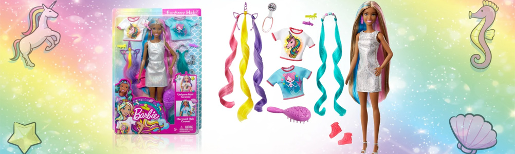 Barbie® Fantasy Hair Doll