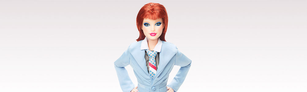 New doll from the musical series: David Bowie Barbie #2