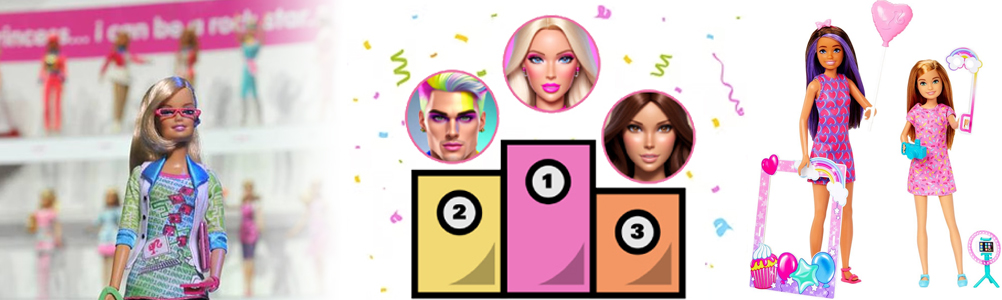 Quiz Identificador, the first game for Barbie collectors