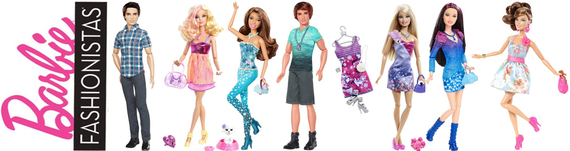 Barbie Fashionistas 2012 doll series
