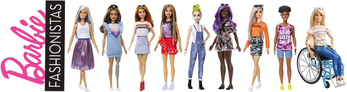 Barbie Fashionistas 2019 doll series