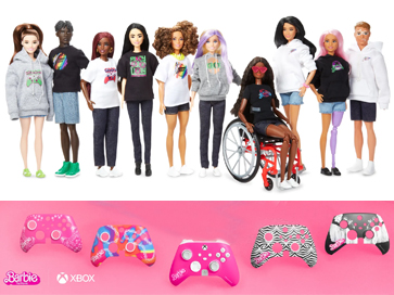 Xbox and Barbie, the most famous doll